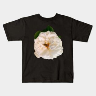 rose by any other name would be just as sweet - Roses Nature single white rose Flower save the bees Kids T-Shirt